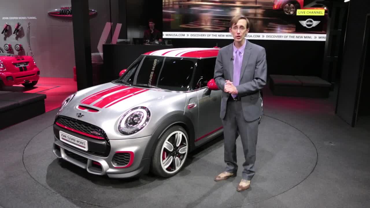 2014北美车展 新mini jcw概念车发布