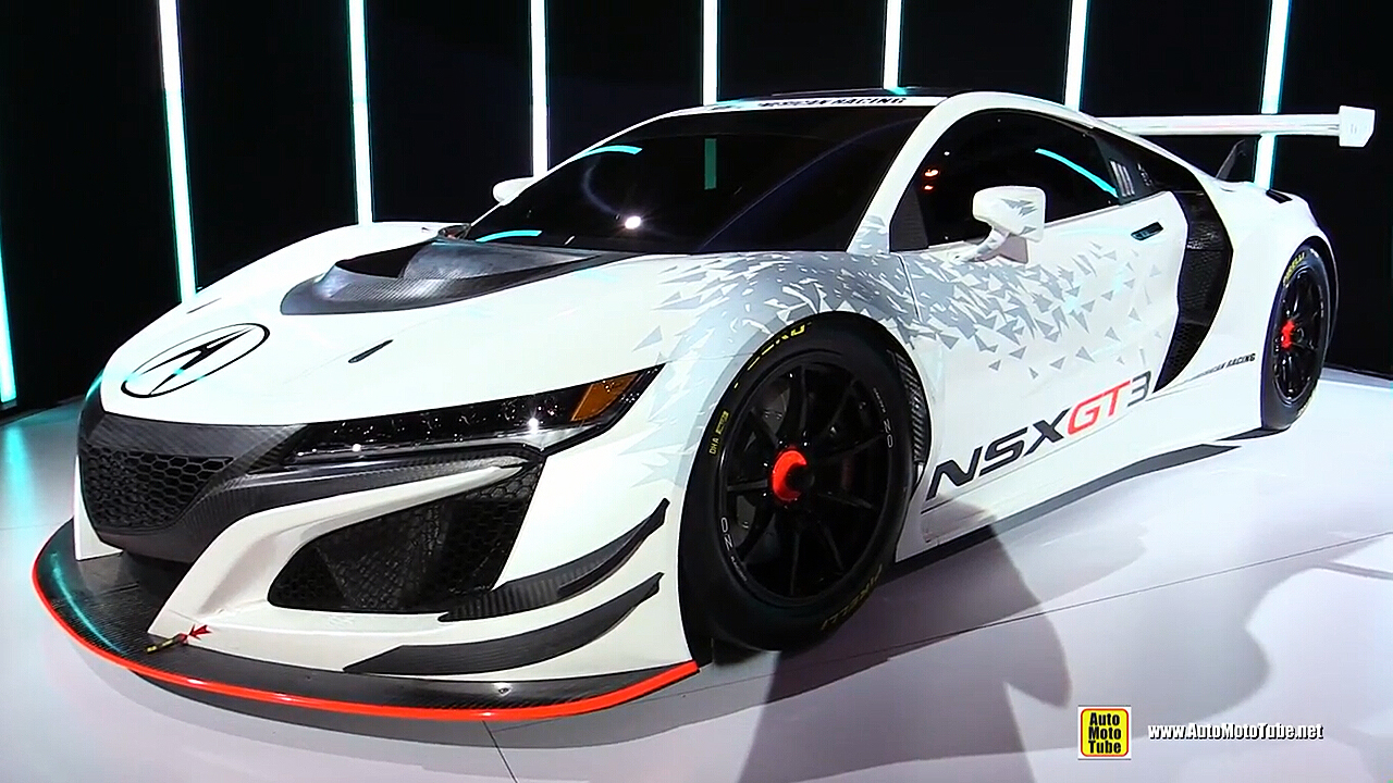 2016纽约车展2017款讴歌nsxgt3发布