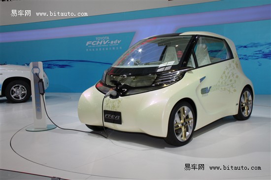 Toyota environmental concept car Changchun auto show debut, or introduce national