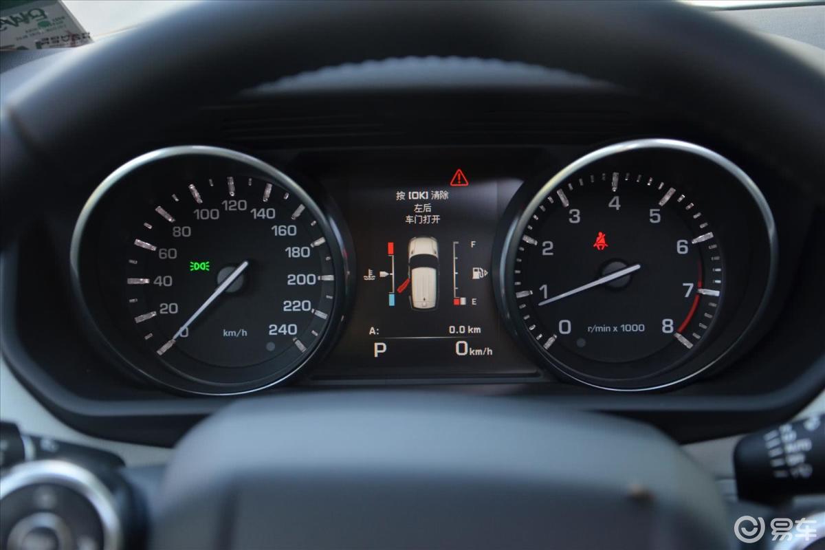 0 v6 sc 汽油版 hse仪表盘背光显示汽车图片-汽车图片大全-易车