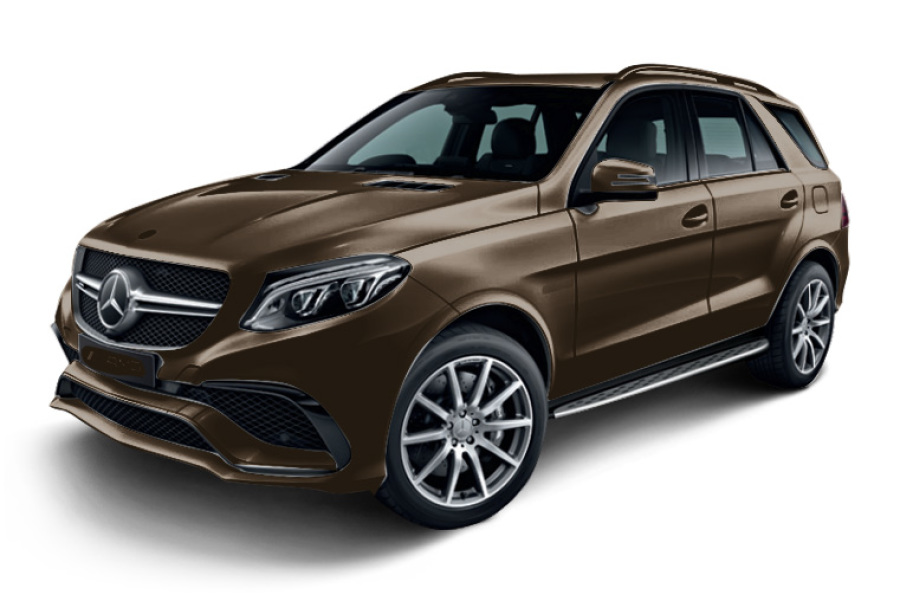 奔驰gle级amg(进口) 水晶棕色金属漆图