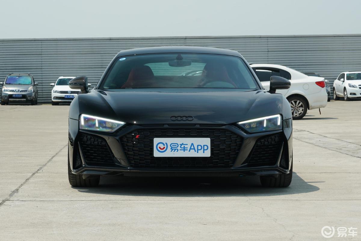 【奥迪r82021款r8 v10 coupe performance正前水平汽车图片-汽车图片