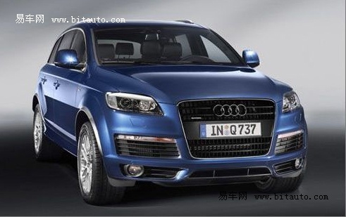 限量版炫蓝奥迪q7现车到店仅少量现车