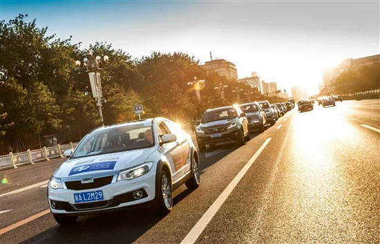 出征米兰世博 中国汽车品牌车队正式发车