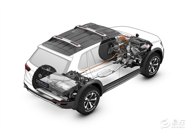 【图文】大众Tiguan GTE Active发布 混动越野车