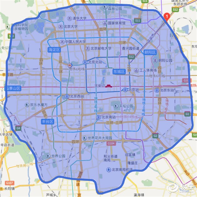 北京限行尾号,北京限行尾号时间和范围