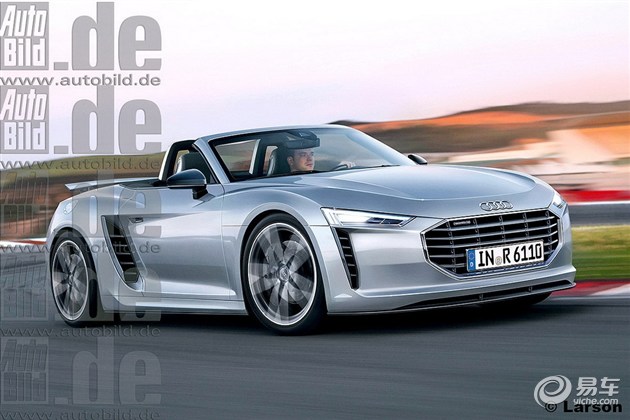 奥迪R6假想图曝光 采用中置发动机