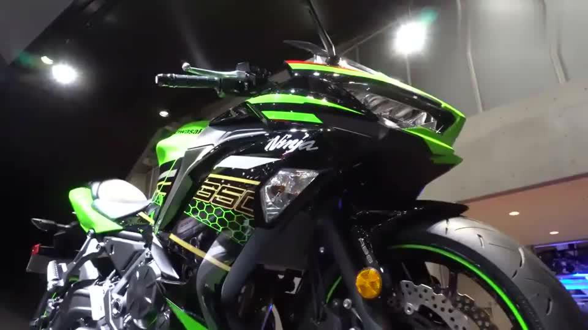 2020款川崎ninja650krt登场,看到实车那刻,才晓得啥叫帅气