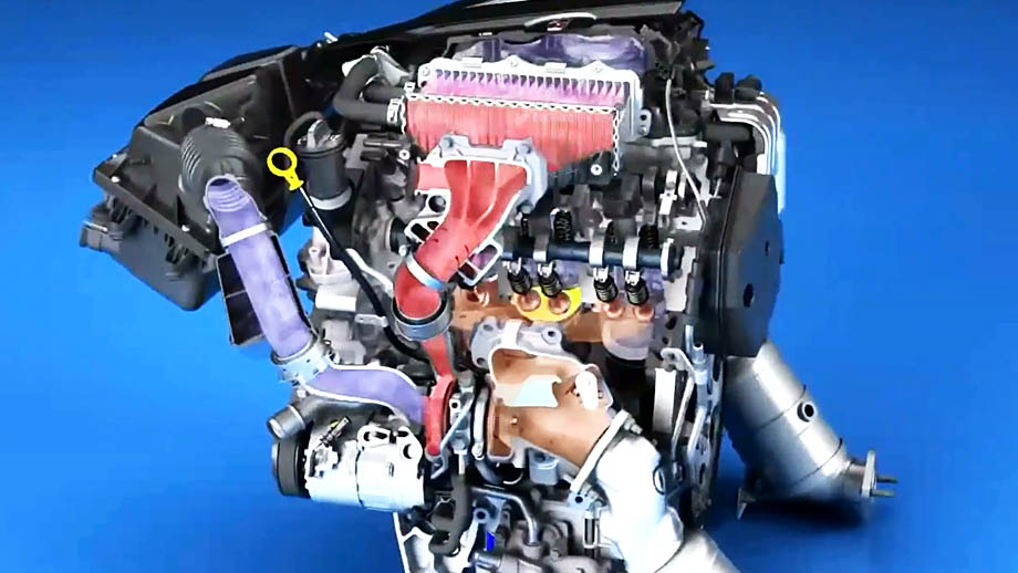凯迪拉克ct630升v6双涡轮增压发动机