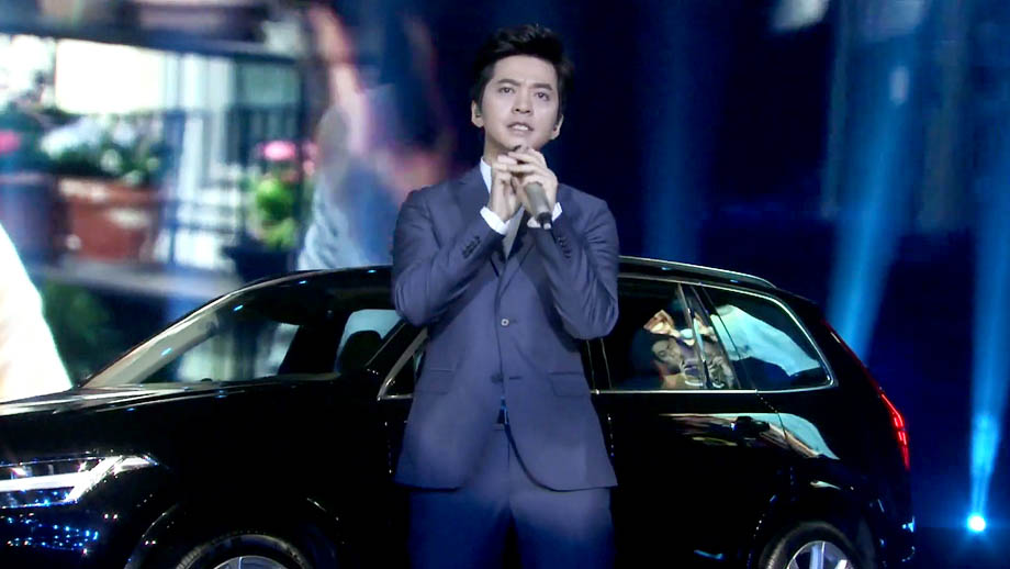 沃尔沃xc90上市发布会李健一展歌喉