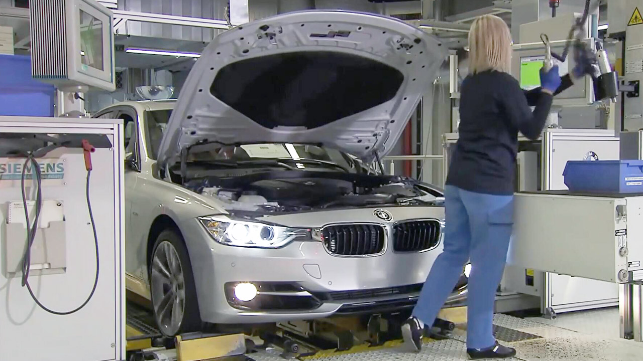 揭秘宝马3系如何诞生全景实拍生产车间