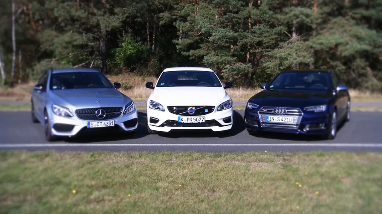 沃尔沃v60/奔驰c43/奥迪s4