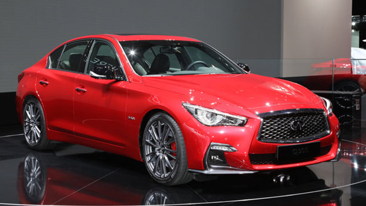 2017日内瓦车展英菲尼迪新款q50s亮相