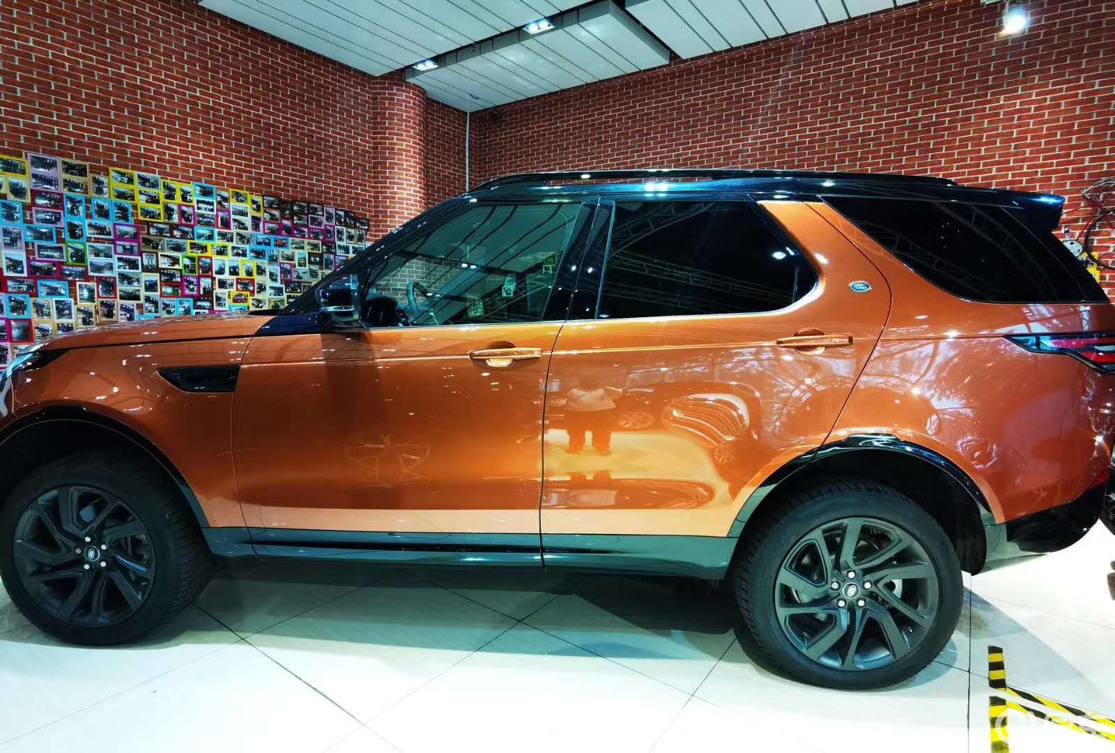 路虎发现五17款橙色限量版现车直销特惠价格实拍感受