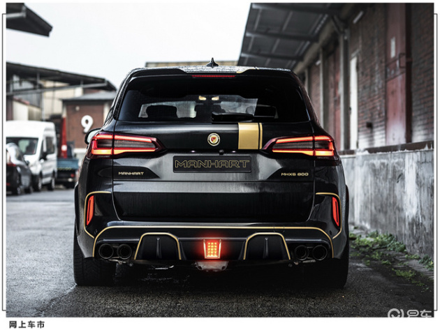 宝马x5m改装版实拍全新外观套件动力大幅提升