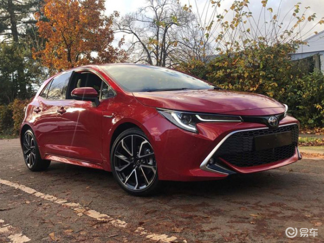 丰田全新卡罗拉两厢版实拍搭18l混动价格亲民