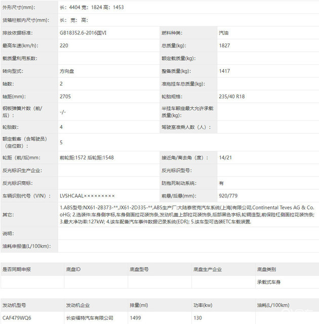 新款福克斯回归四缸 1 5t输出177马力 外观帅了不少 易车