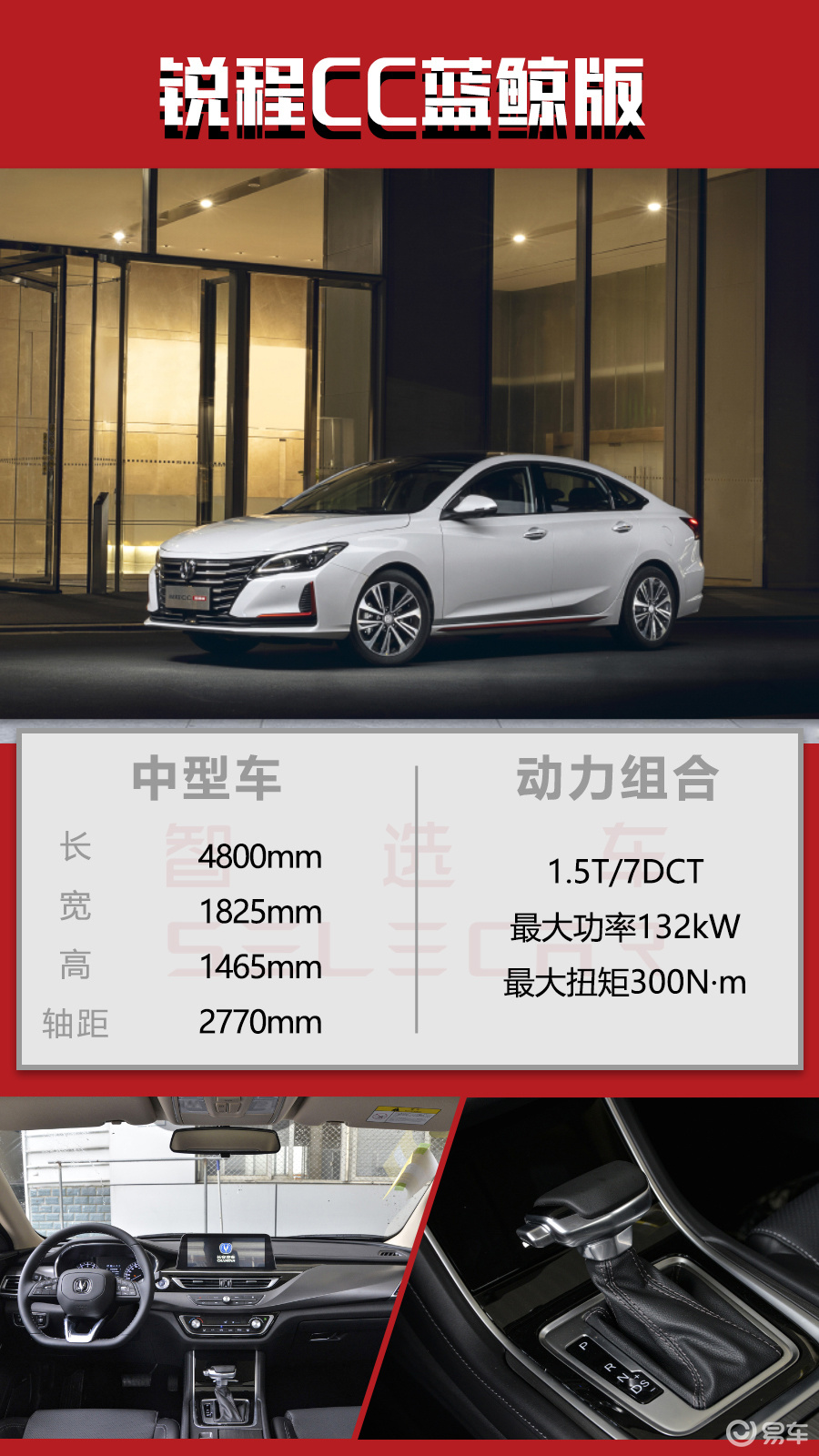 979万起长安锐程cc蓝鲸版上市4款车哪款更值