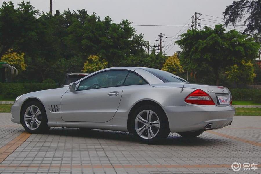 【奔驰sl级2002款sl 350敞篷跑车外观汽车图片-汽车图片大全】-易车