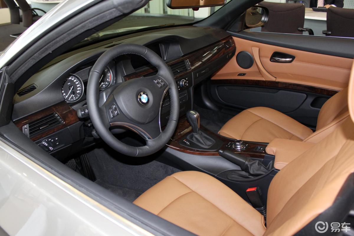 【宝马3系(进口)2007款330i 敞篷轿跑车内饰汽车图片-汽车图片大全】