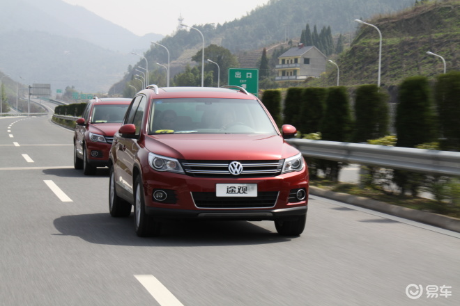 0tsi 手自一体 4motion试驾上海大众途观