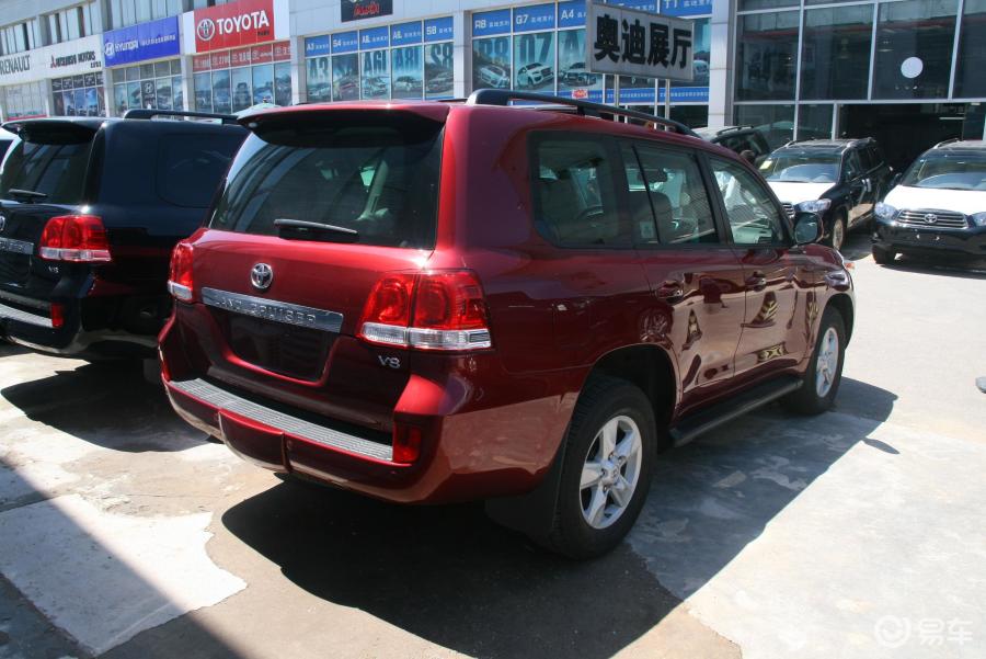 【陆地巡洋舰2010款5700后45度(车头向右)汽车图片-汽车图片大全】