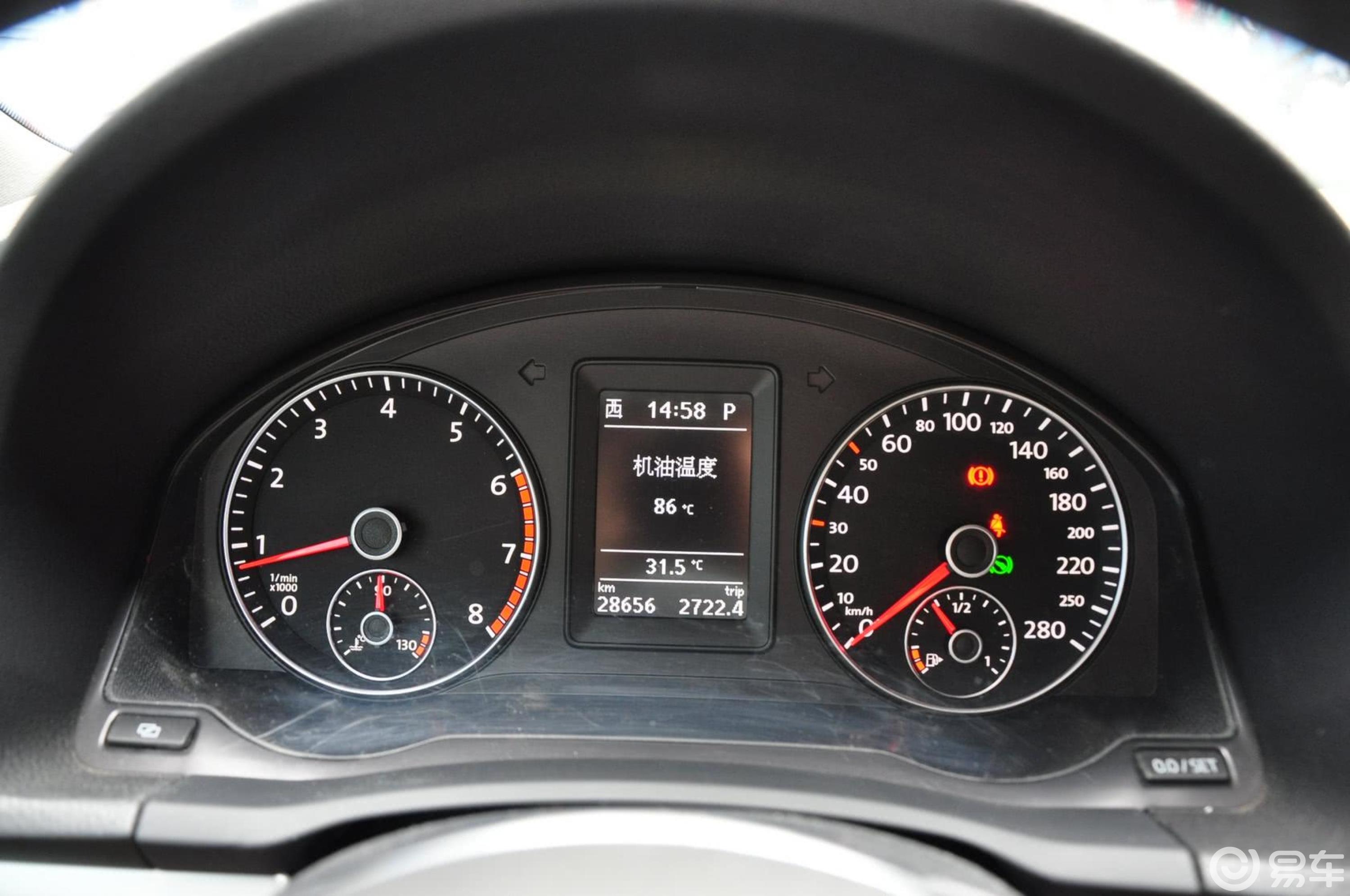 【尚酷2010款2.0 tsi 豪华版仪表盘汽车图片-汽车图片大全】-易车