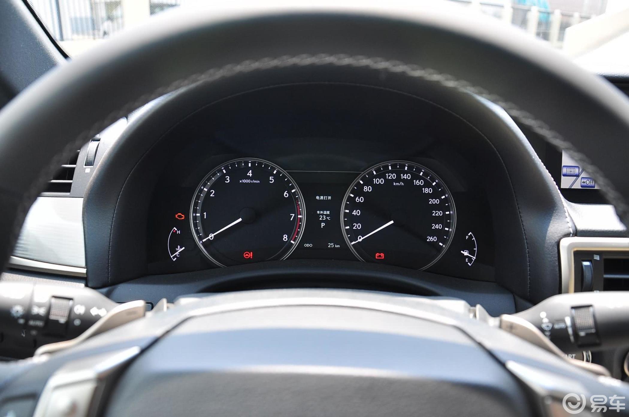 【雷克萨斯gs2012款250 f sport仪表盘汽车图片-汽车图片大全】-易车