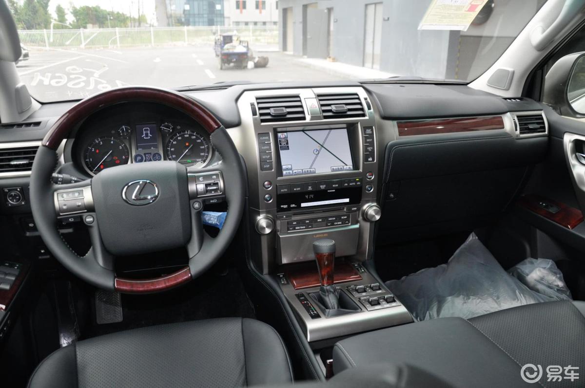 【雷克萨斯gx2014款gx 400 豪华版内饰全景正拍汽车图片-汽车图片大全