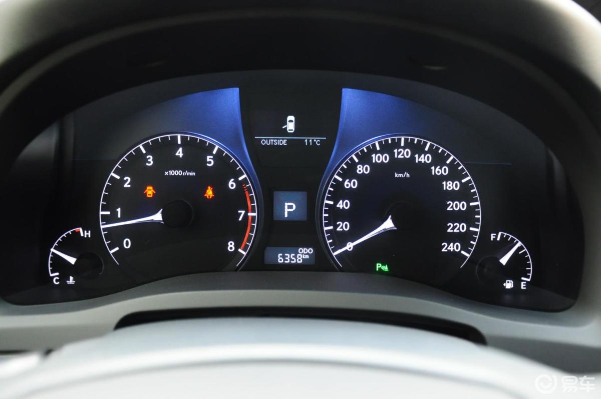 【雷克萨斯rx2012款270 豪华版仪表盘背光显示汽车图片-汽车图片大全