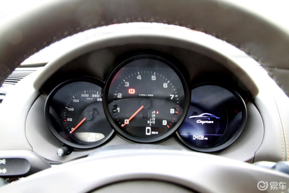 【cayman2013款cayman仪表盘背光显示汽车图片-汽车图片大全】-易车