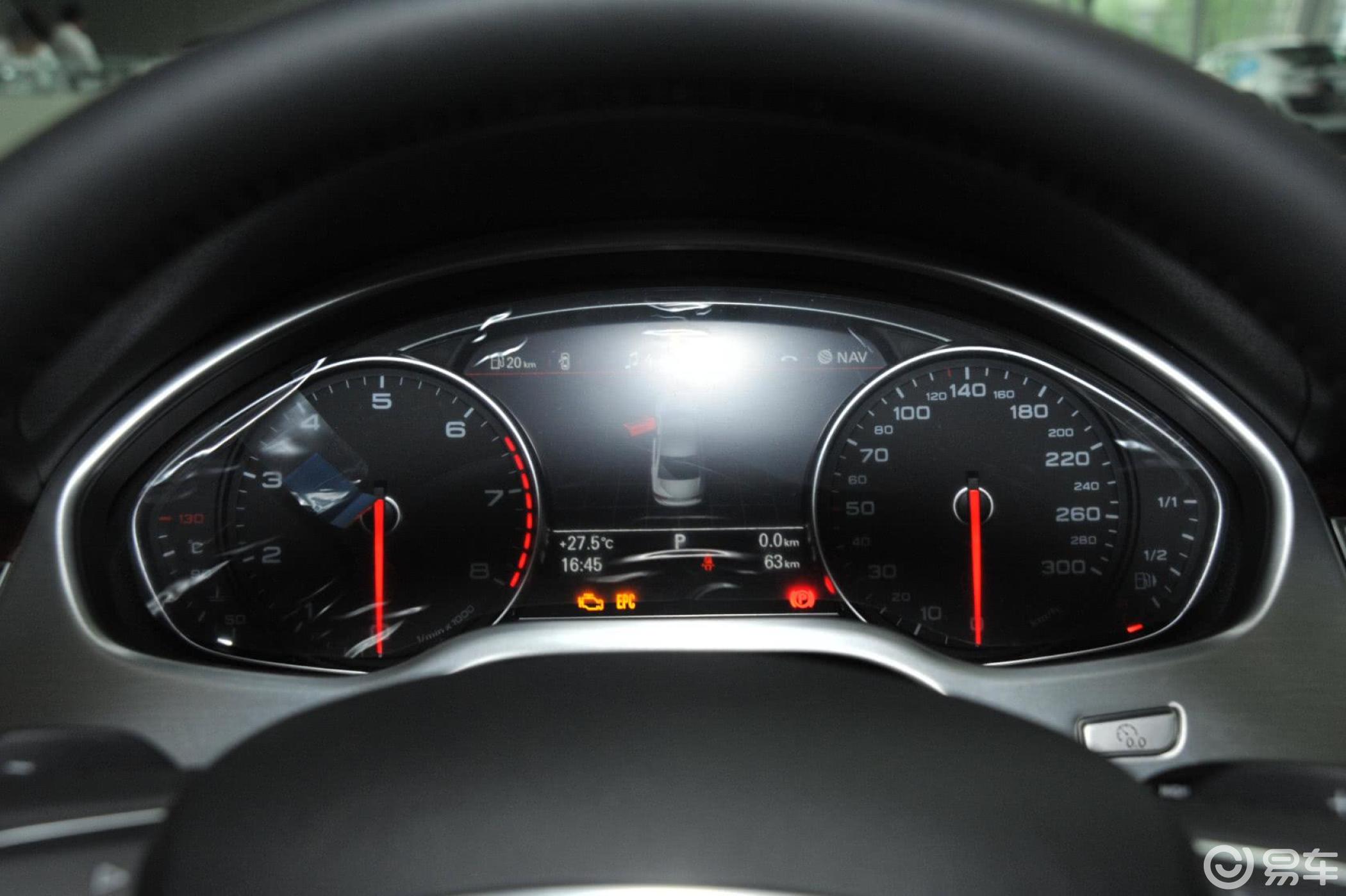 【奥迪a8l2013款30 fsi 专享型仪表盘汽车图片-汽车图片大全】-易车