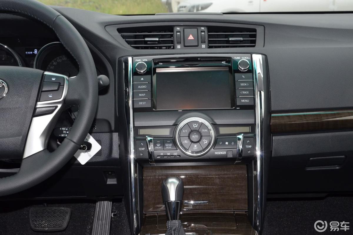 【锐志2013款2.5v 尊锐版中控台整体汽车图片-汽车图片大全】-易车