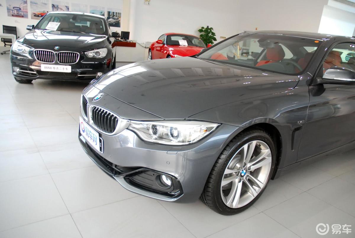 【宝马4系2014款双门轿跑车 428i 运动设计套装车头局部汽车图片-汽车