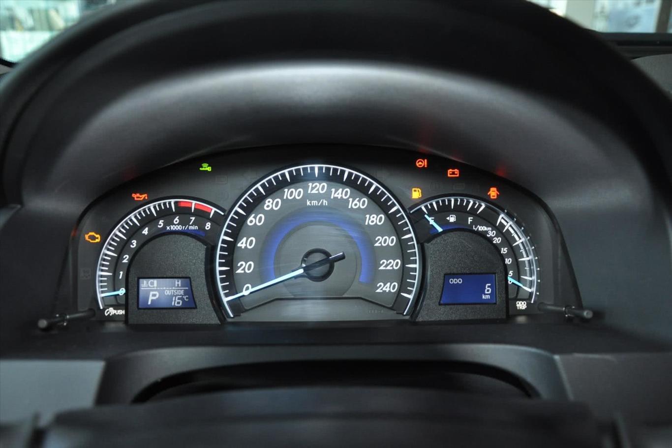 凯美瑞2.5g 豪华导航版仪表盘