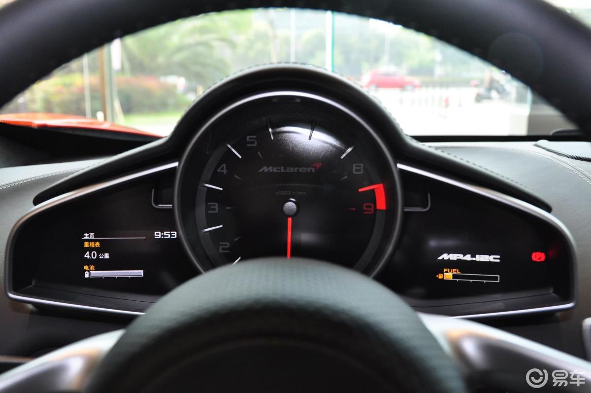 【迈凯伦12c2013款mp4-12c coupe仪表盘汽车图片-汽车图片大全】-易车