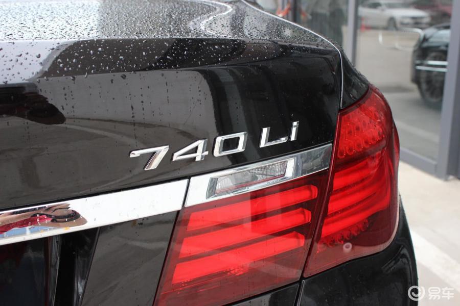 【宝马7系2014款740li xdrive 马年限量版尾标汽车图片-汽车图片大全