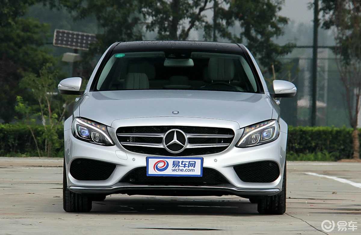 奔驰c级2015款c 260 l 运动型正前水平汽车图片-汽车图片大全】-易车