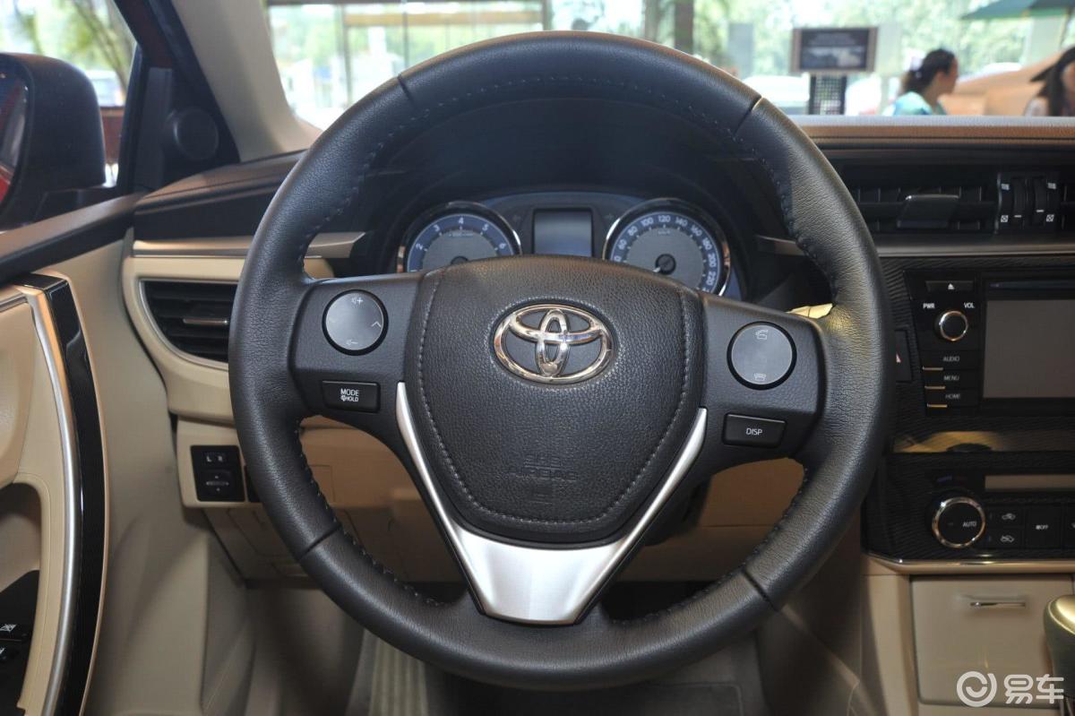 【卡罗拉2014款1.6l glx-i cvt方向盘汽车图片-汽车图片大全】-易车