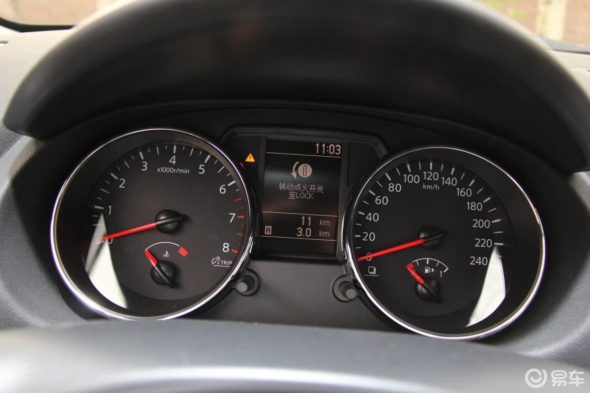 【逍客2013款2.0 xv 炫 cvt 2wd仪表盘汽车图片-汽车图片大全】-易车