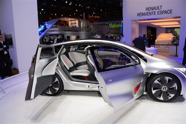 雷诺eolab巴黎车展发布 百公里油耗仅1升