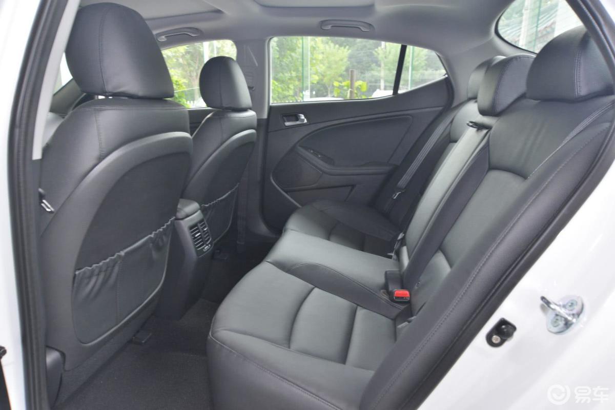 【起亚k5(进口)2014款k5 hybrid 旗舰版后排空间体验汽车图片-汽车