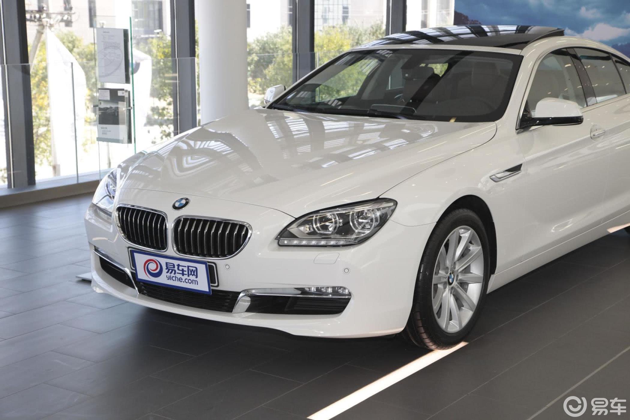 【宝马6系2013款640i xdrive gran coupe车头局部汽车图片-汽车图片