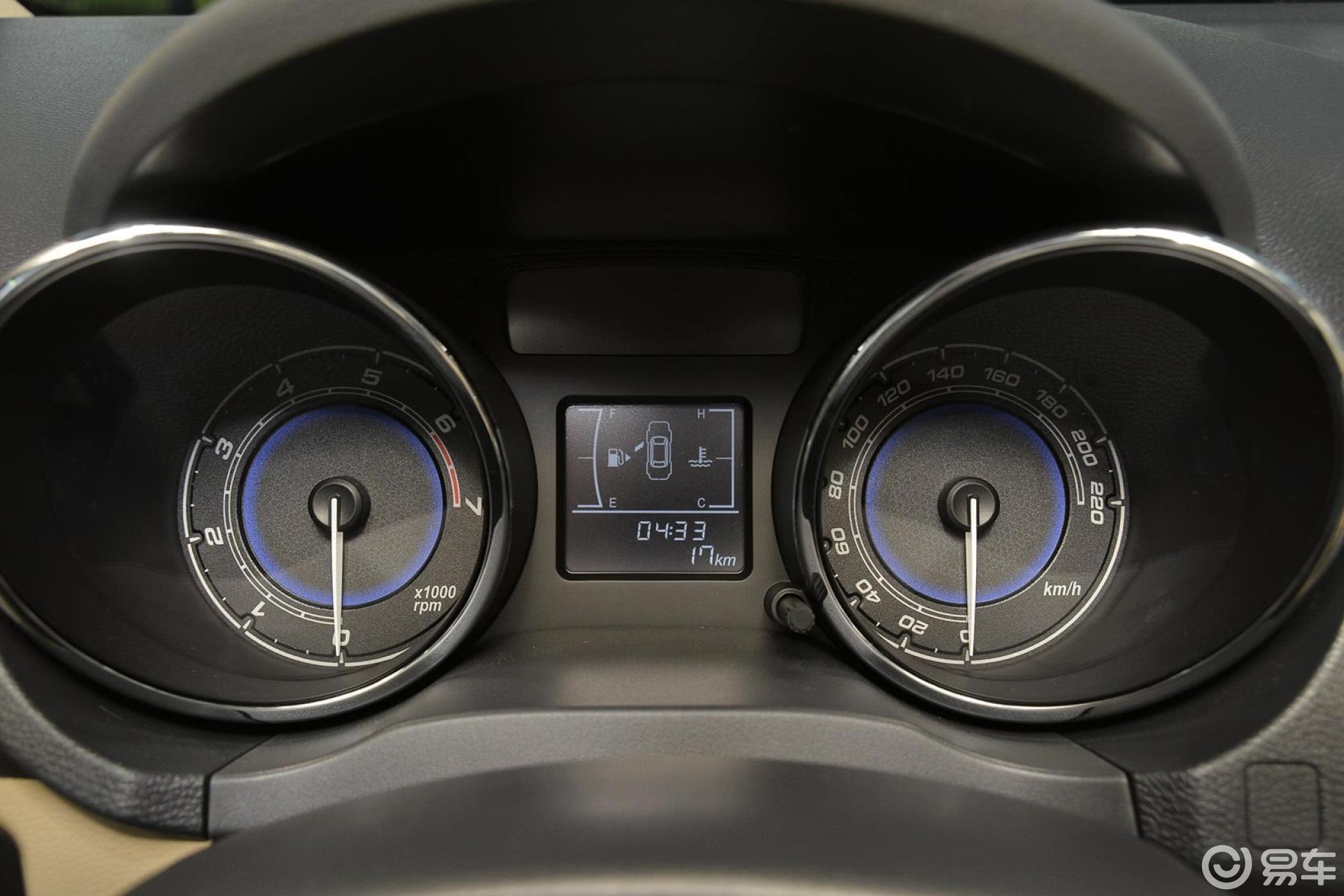 【奇瑞e32015款1.5l 手动 实尚版仪表盘汽车图片-汽车图片大全】-易车