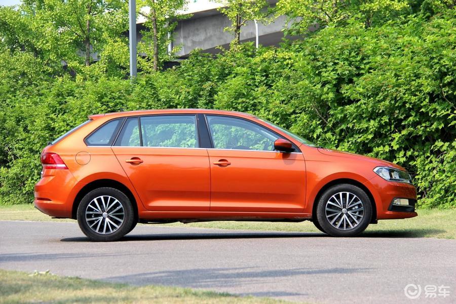 大众桑塔纳·浩纳 正侧图