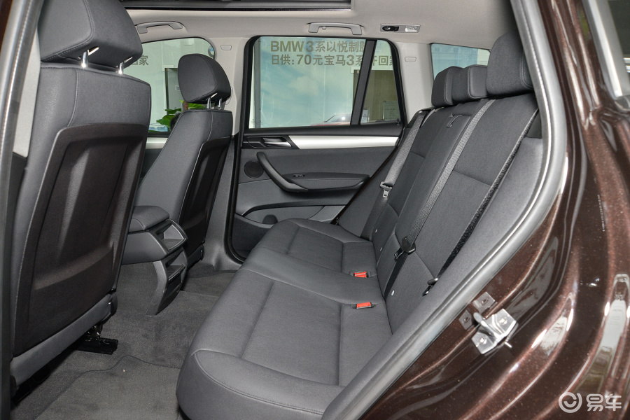 【宝马x3(进口)2014款xdrive20i 领先型后排空间汽车图片-汽车图片