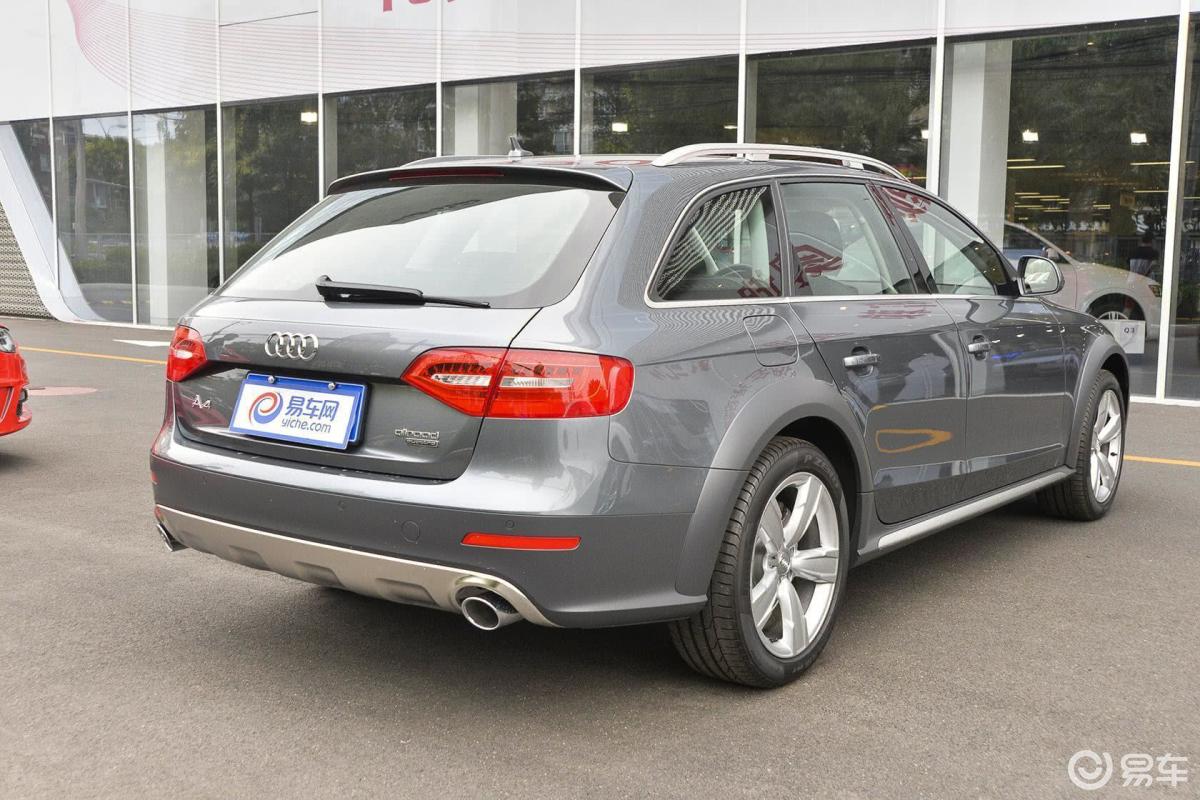 【奥迪a4(进口)2014款40tfsi allroad quattro plus侧后45度车头向右