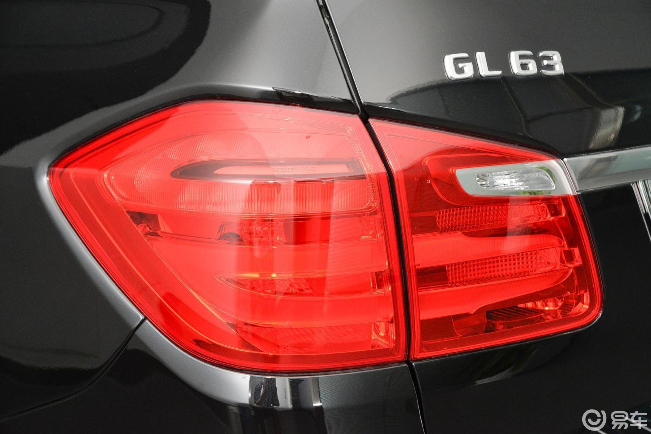 【奔驰gl级 amg2014款gl63 amg尾灯侧45度俯拍汽车图片-汽车图片大全