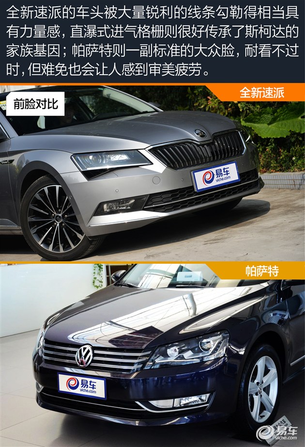 能否挑战老大哥? 全新速派对比帕萨特