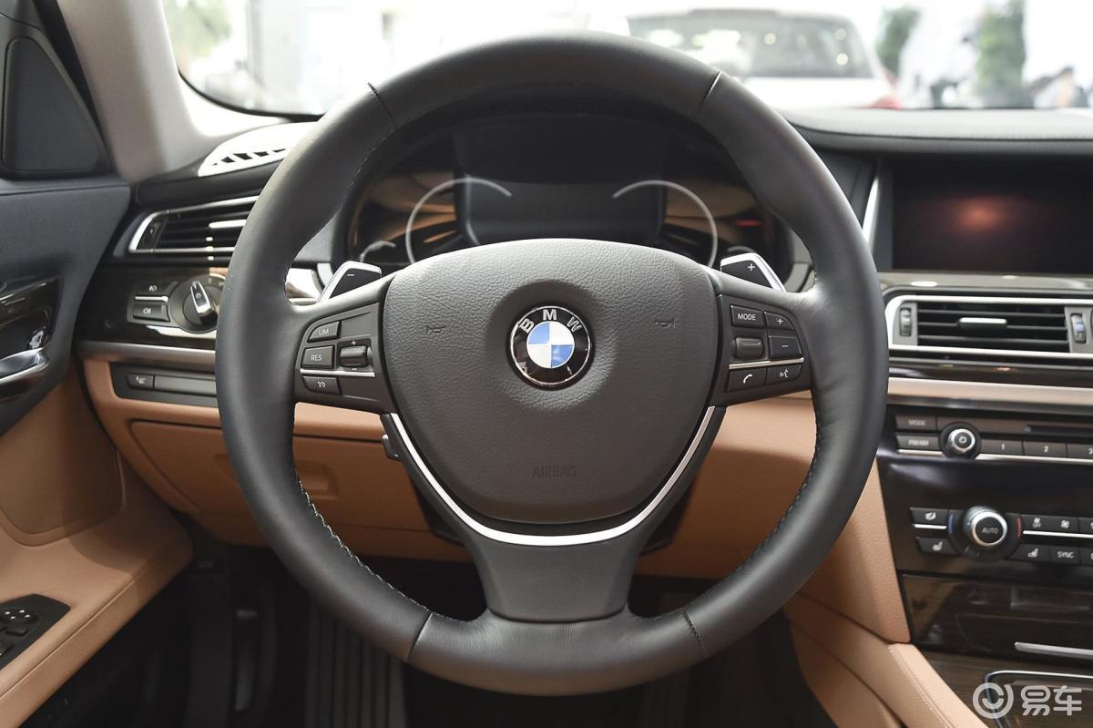 【宝马7系2014款730li 臻享型方向盘汽车图片-汽车图片大全】-易车